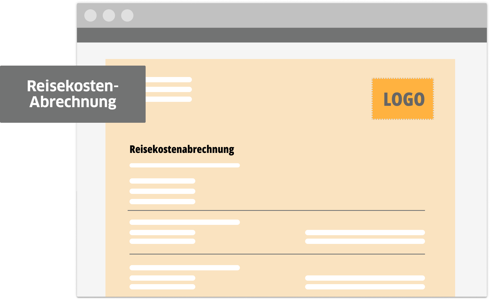 Kostenlose Reisekostenabrechnung Vorlage| von FastBill